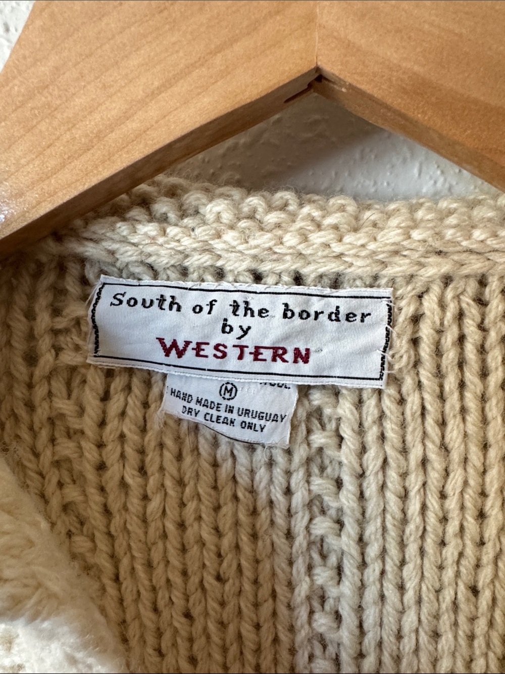 VTG Wool Handknit Sweater - Picture 3 of 13